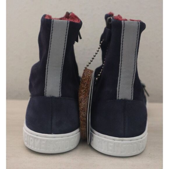 Birkenstock 1007607 Kids Sz EUR 30 US C12 Night Blue Suede Ballina Boots - Picture 3 of 16
